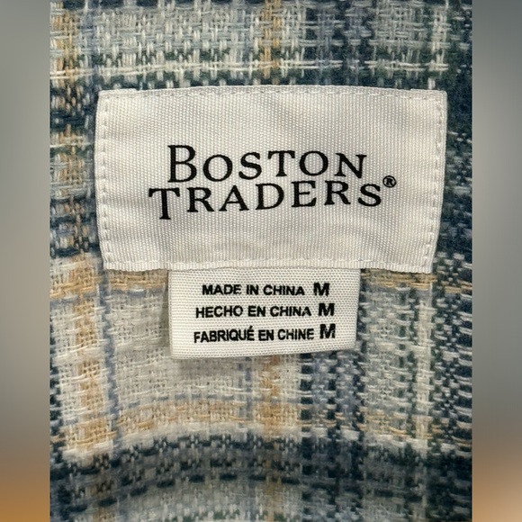 Boston traders women's blue Shacket size medium. Excellent condition. - Picture 3 of 4
